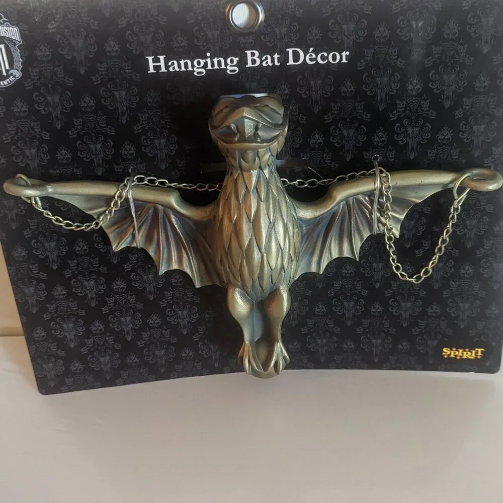 NWT Disney Haunted Mansion Bat Stanchion Disneyland Parks Goth Valloween Gift